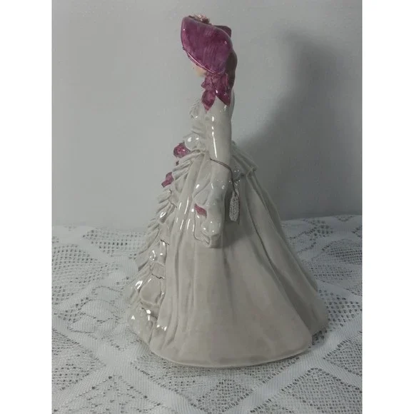 Timeless Grace: The VTG Florence Ceramics 'Charmaine' Lady Figurine in Edwardian